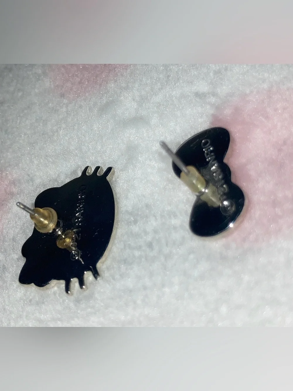 Sanrio Hello Kitty White & Pink Stud Earrings